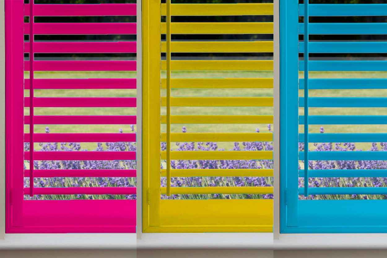 Coloured Shutters